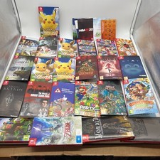 Lot of Nintendo Switch PAL EUROPEAN JAPANESE Artwork Replacement OEM NO CASES