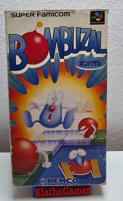 Nintendo Super Famicom SFC NTSC-J  Bombuzal   OVP+Anl.   X160