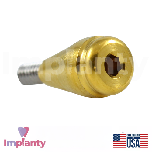 Juego de 10 accesorios de bloqueo recto dental de silicona extra suave cónico NP 2,25 mm - Imagen 2 de 12