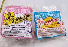 McDonalds 1993 Mickey USA Daisy Germany Epcot Adventure at Walt Disney World