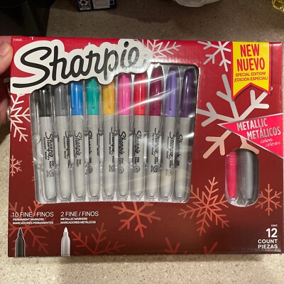 Sharpie Special Edition Assorted Colors Fine Point Tip Permanent Markers-12ct.