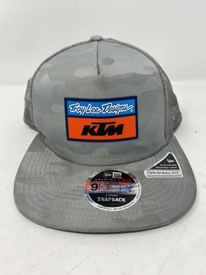 Casquette snapback KTM Racing Troy Lee Designs New Era taille