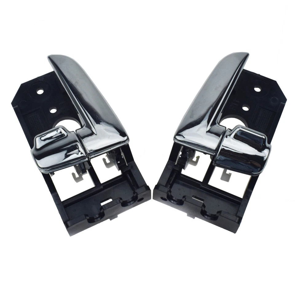 4Pcs Interior Door Handle Chrome Front Rear Left Right For Kia Spectra Spectra5 Foto 4 de 4