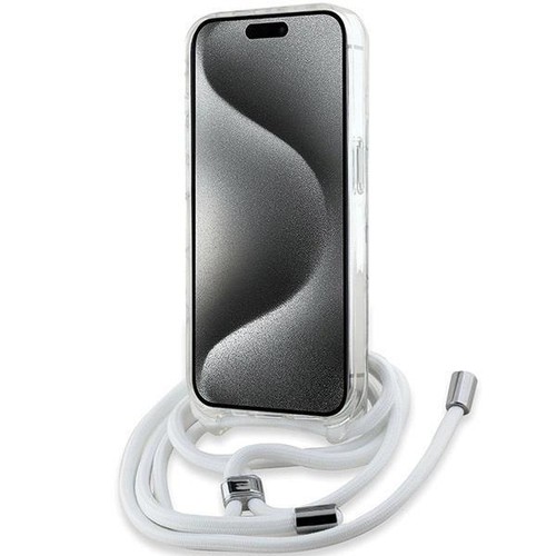 KarlLagerfeld Crossbody IML Karl Head with MagSafe Case for iPhone15ProMax Clear - Picture 4 of 5