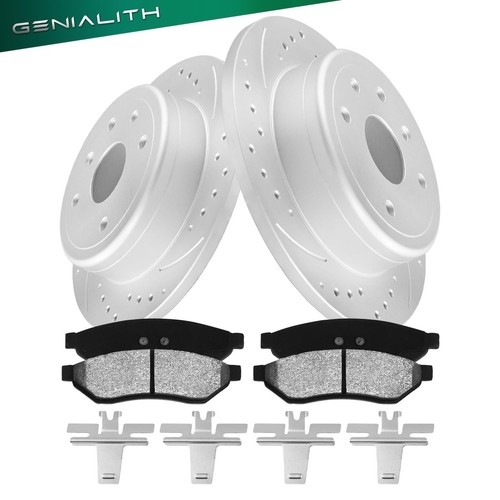 276mm Rear Rotors Ceramic Pads Kit for Chevrolet Epica Suzuki Verona 2004-2006