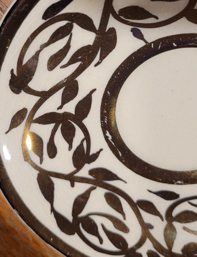 Vintage Myott Son Bone China Old Lustre Ware Demitasse Cup/Saucer - England - Picture 5 of 7