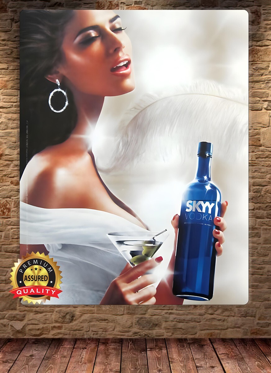 南12条店 スカイウォッカ SKYY VODKA  広告 ポスター 看板 お酒 コレクション インテリア s-l400.jpg