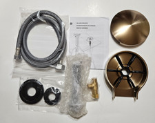 Delta GR250-CZ Metal Glass Rinser for Kitchen  Bar Sinks, Champagne Bronze