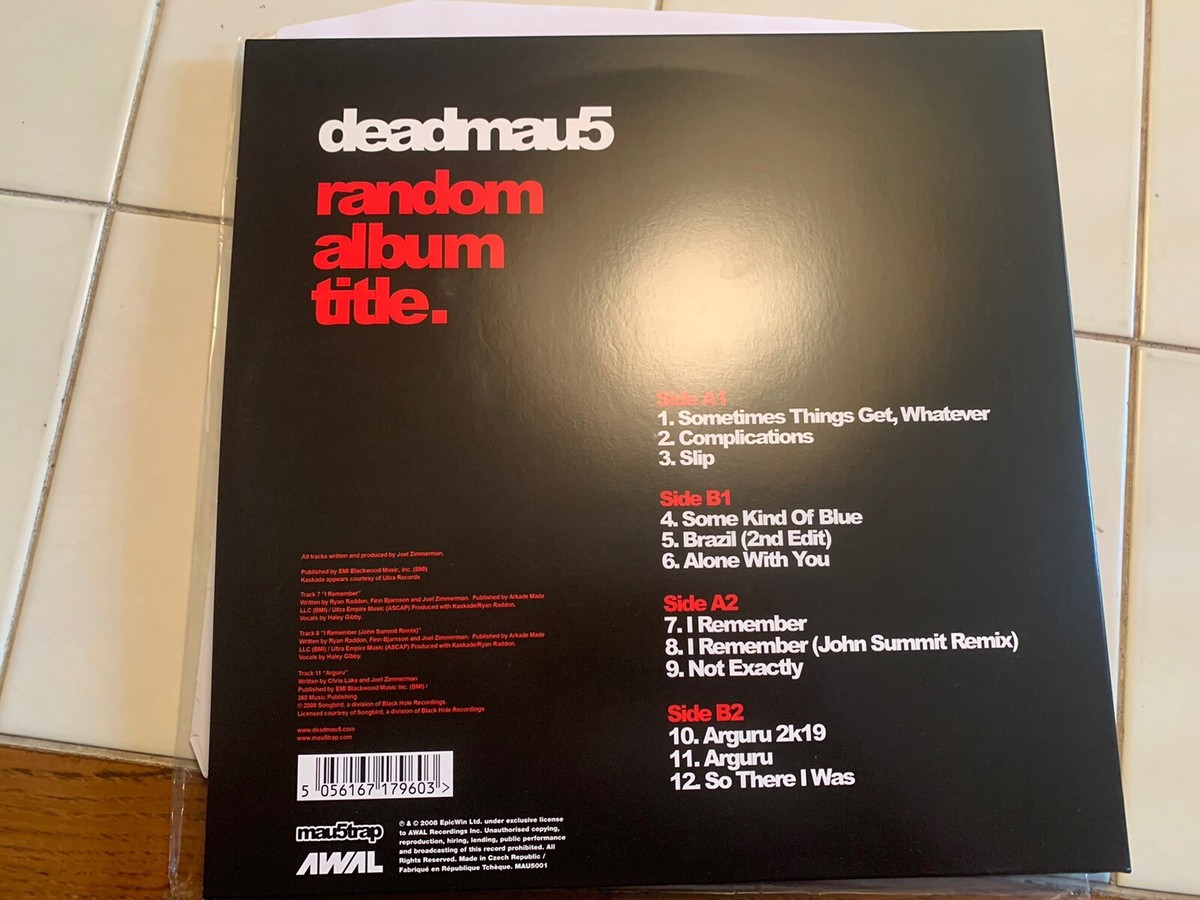 deadmau5「while(12)」2枚組CD サイン入り 【公式通販】