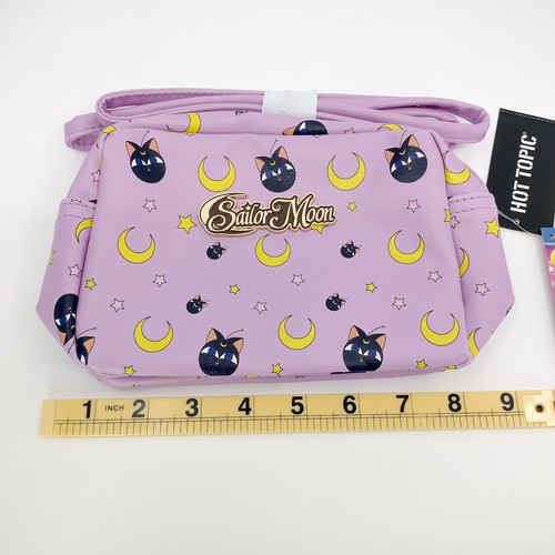 Bolso Bandolera Sailor Moon Luna-P Ball Figura Hot Topic Anime - Lavanda - Imagen 3 de 14
