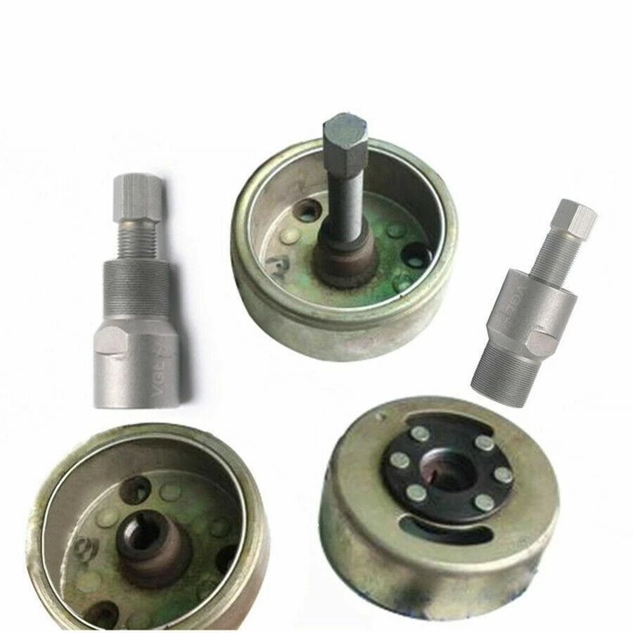 1x 27mm 3 usos Motocicleta Volante Extractor Estator Rodillo Extractor Herramienta de reparación de neumáticos Foto 2 de 4