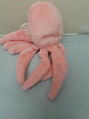 RARE Ty Beanie Baby INKY the Octopus TAG ERRORS 1993 1994 PVC - Picture 7 of 7