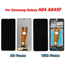 Incell For Samsung Galaxy A04 A045F LCD Display Touch Screen Replacement ± Frame