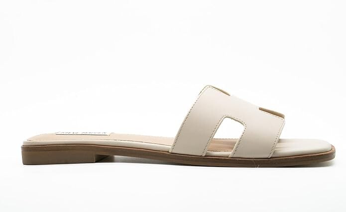 【送料関税込み】Steve Madden*HADYN Sandal【日本未入荷】 HADYN White Leather Sandal | Women's Designer Sandals