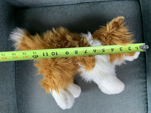 Animal Alley Collie Hund Plüschtier Sheltie Shetland Schäferhund 14 Zoll Toys R Us - Bild 6 von 9