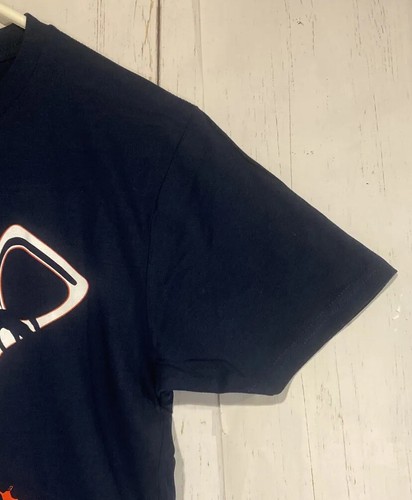 Shaun of the Dead T-shirt Med Navy Lootwear Horror Zombie Comedy Cricket Bats - Picture 5 of 7