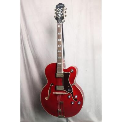 Epiphone Broadway Wine Red electric guitar with gig bag 150th