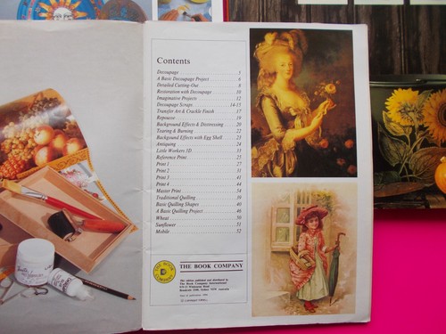 STEP-by-STEP DECOUPAGE GUIDE BOOKS - DISCOVER / AUSTRALIAN / PAPERCRAFT / MOTIFS - Picture 5 of 13