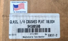 Travis 10 Lbs  1/4 Crushed Tempered Glass - Platinum, 94500580, fireplace