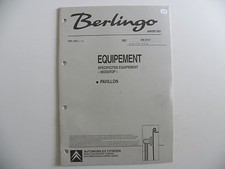 Revue technique Citroen BERLINGO
