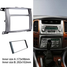 Fascia Stereo Panel For Toyota Land Cruiser 100 2003-2007 Lexus Lx-470 2002-2007