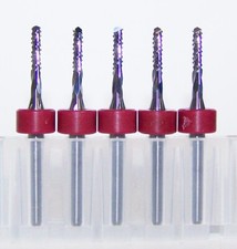 (5) 2.0mm (.0787")  CHIPBREAKER CARBIDE ROUTER BURRS DP KEMMER KTCMDBI078735002R