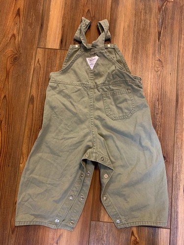 3 items Osh Kosh B’gosh vestbak overalls airplane skydiver + Pants (all 24 M - Picture 4 of 6
