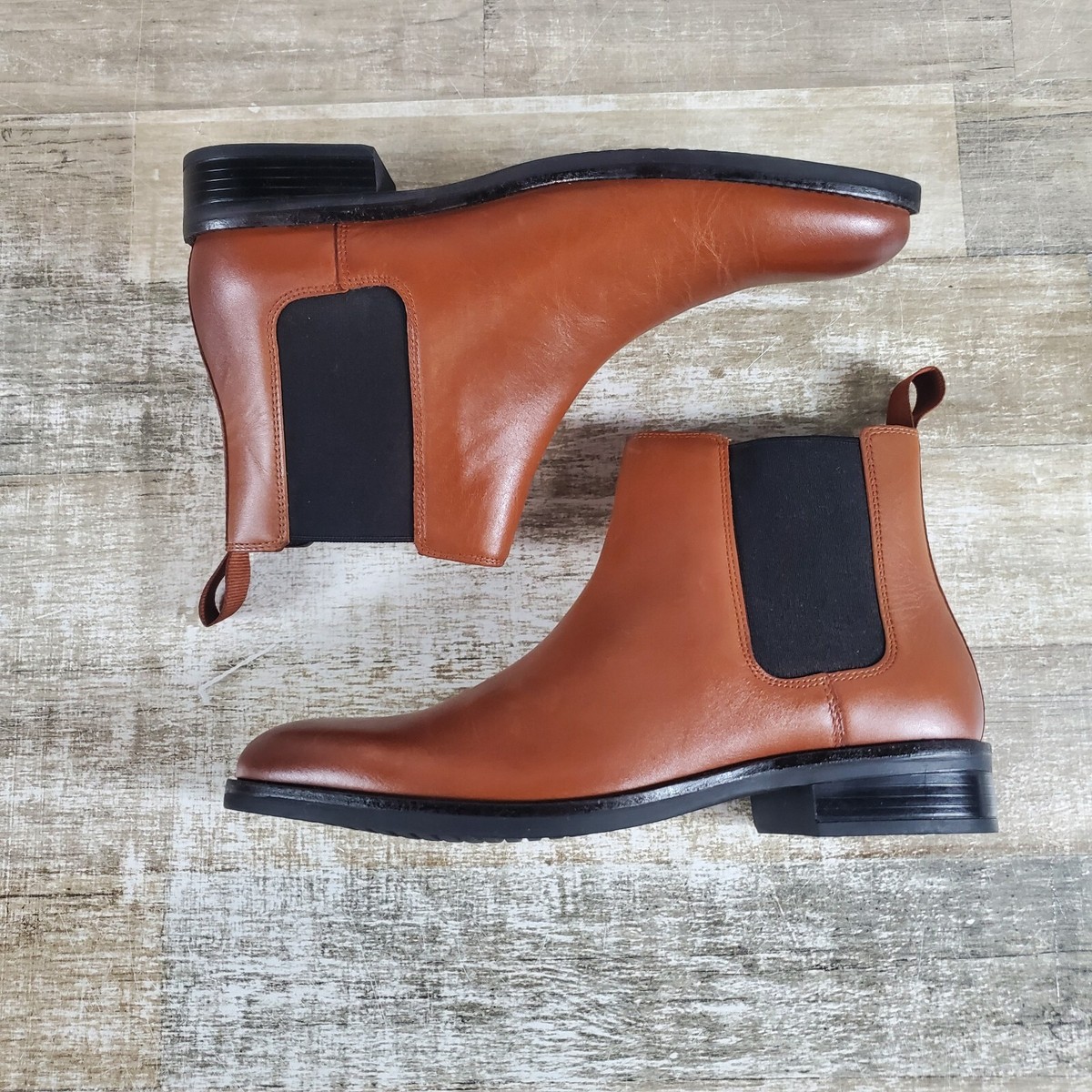 Cole Haan OriginalGrand Ultra Chelsea Boots Burgundy Leather Mens Size 8M Men main image 4