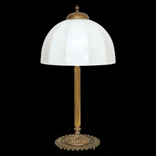 Unique Art Deco Design Table Lamp Desk Banker Lamp Brass Lamp