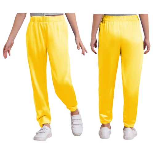 Pantalones de cintura elástica inferior para niños Pantalones para el hogar Ropa de uso diario Sedosa - Imagen 16 de 80