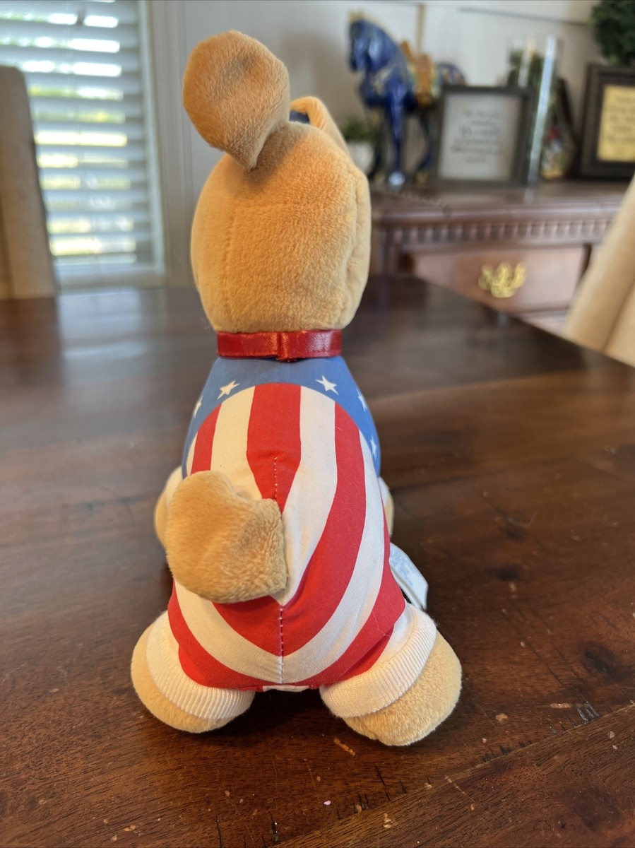Vintage 1992 Avon USA Spanky Doodle Doggie 8” Plush Puppy! Super