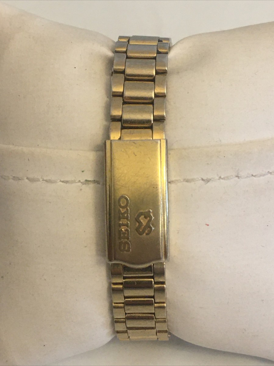 VINTAGE Seiko 3E23 0A69 Gold Day / Date Watch New Battery Run | eBay
