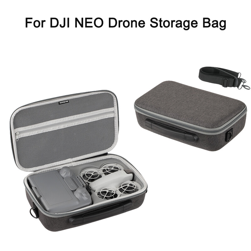 For DJI NEO Drone Complete Storage Bag Hard Shockproof Handbag + Shoulder Strap-image