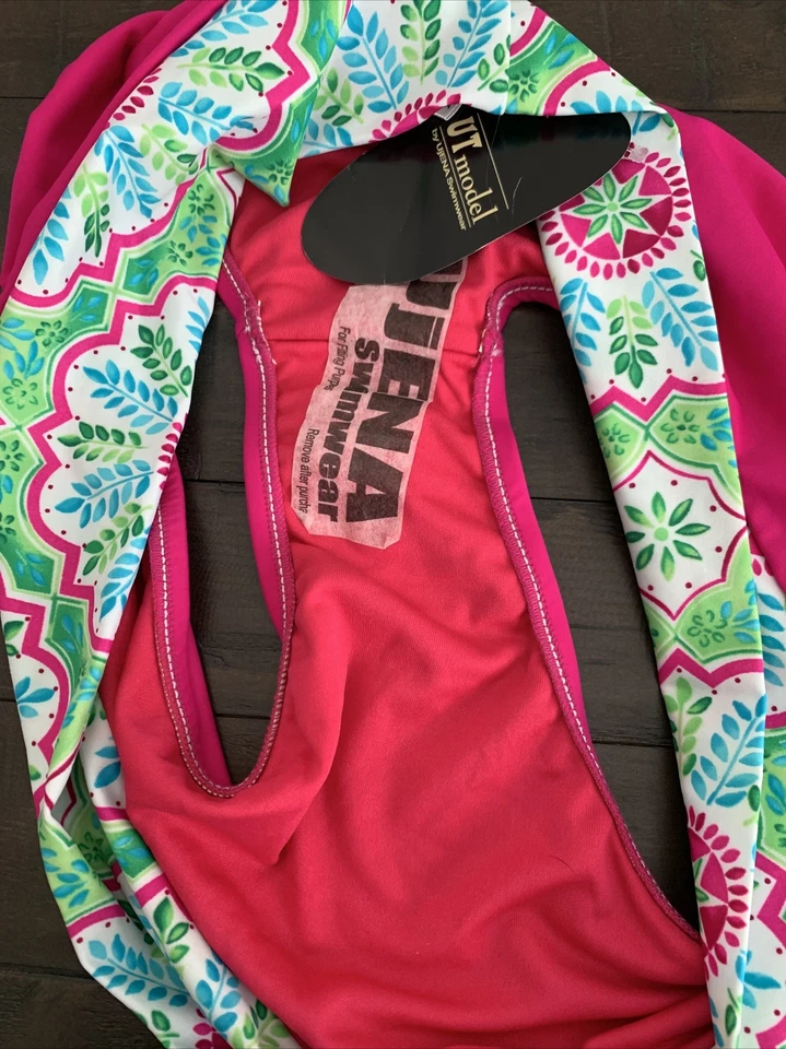 全新 UjENA - 比基尼底部 尺寸 2X 热粉色 绿色 蓝色 白色 全新带标签 (J23) — 第 4/4 张图片