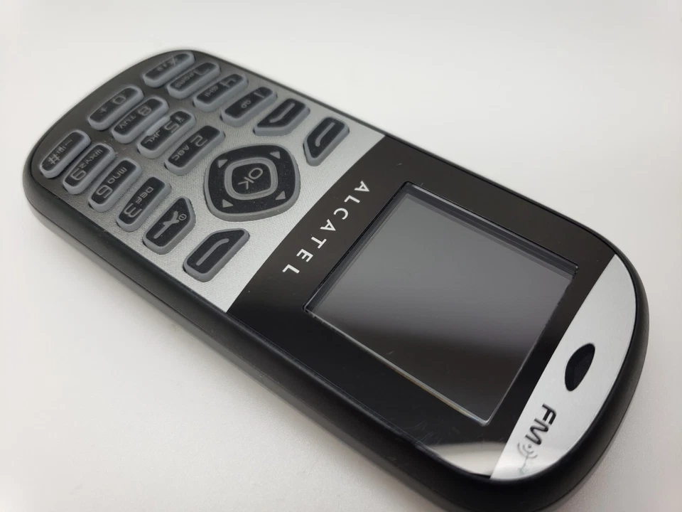 UNLOCKED Great Condition ALCATEL One Touch 209 Dark grey Mobile Phone - Image 4 of 4