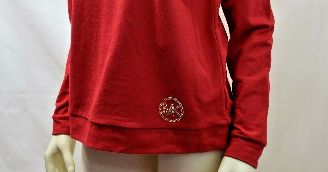 MICHAEL KORS LACE GROMMET KNIT TOP SM NEW WITH TAG thumbnail 2