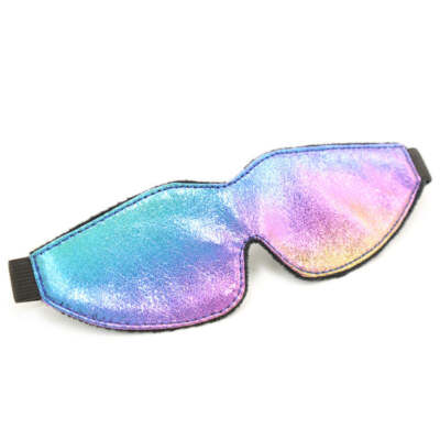 Hollographische Augenmaske Geschenk für Paare - Sexy Cosplay Rollenspiel Maske Unisex