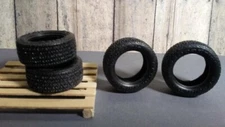 1/25 Model Car - Set of 4 Vintage Goodrich Radial T/A Tires - New