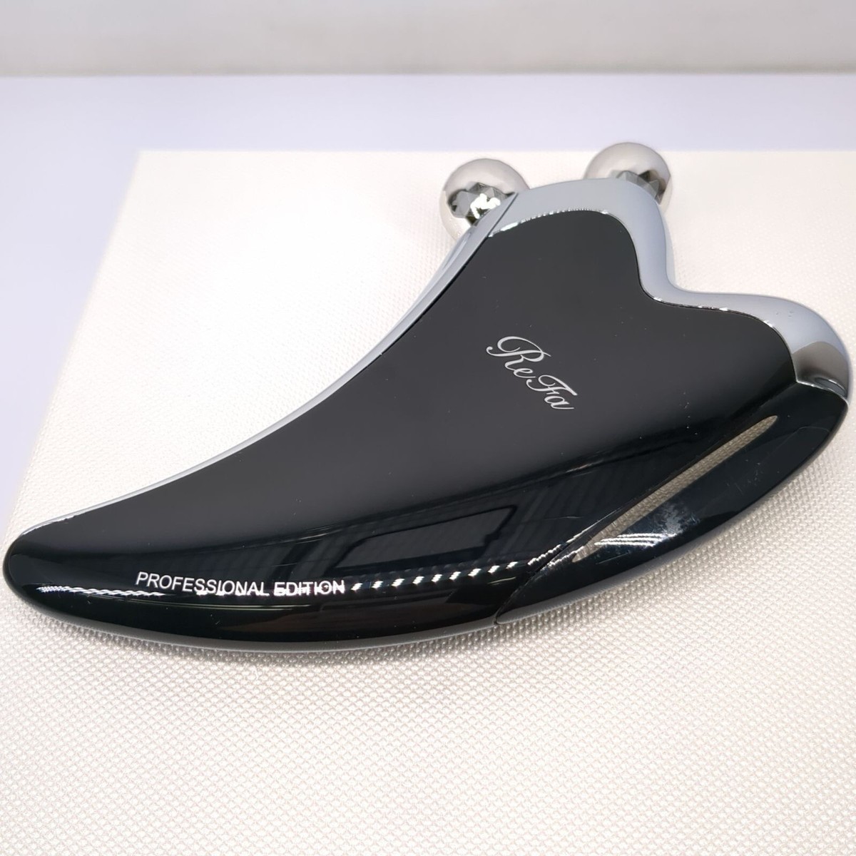 MTG ReFa CAXA Black RF-CB2340B Facial Massage Handy Roller