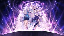 Anime girls standing singing honkai impact 3rd kiana Playmat Game Mat Desk