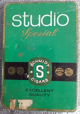 Schmidt Studio Spezial Blechdose, Cigars, Tabakdose, ca. 1950, selten! Vintage
