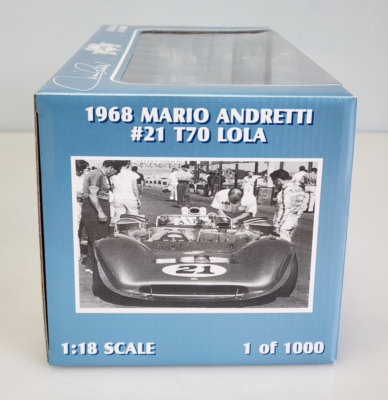 GMP 1968 Mario Andretti #21 T70 Lola, 12006M, 1:18 Diecast Limited