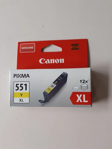 cartouche d'encre canon 551 yellow