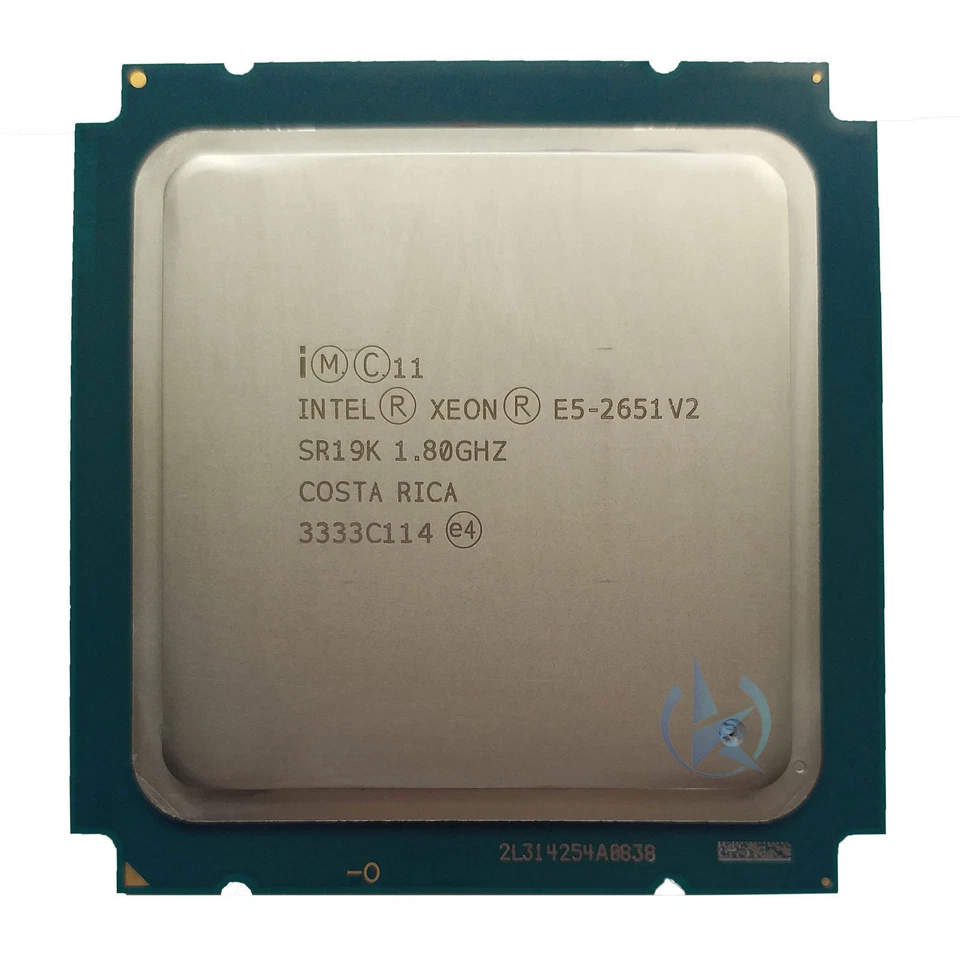 2PCS Intel Xeon E5-2651 V2 SR19K LGA 2011 1.8 GHz 1800 MHz 5 GT/s CPU Processor - Image 4 of 4