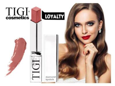 2 Pack TIGI Diamond Lipstick MS-64079 Long Lasting Loyalty Shade 0.14 oz Each