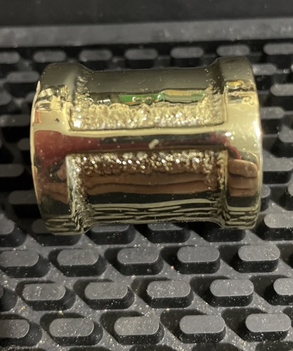 1/2 Inch Coupling BRASS GOLD FINISH Female Pipe Thread - Picture 4 of 6