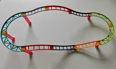 Lego  Roller Coaster Achterbahn   10 Schienen incl. Stützen City Creator Neu