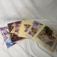 5 STAMPIN' UP Idea Book Catalog 1997-2001 10 Year Book Lot Rubber Stamp Crafts