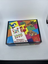 1999 McDonalds Ty Teenie Beanie Babies Special Edition Set Of 12 Collector Box