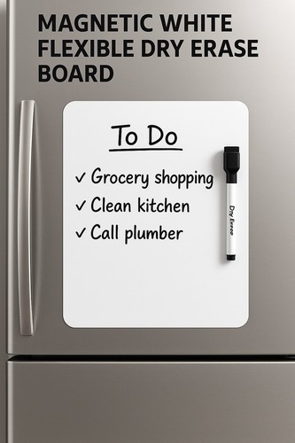 8" x 12" Refrigirator Door Magnets Magnetic Signs, Blank Refrigirator Magnets, P